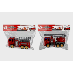 Friction Fire Truck, 19cm
